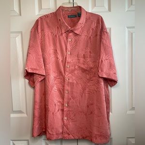 Cubavera Men’s Short Sleeve Button Down Shirt - Size 3XL